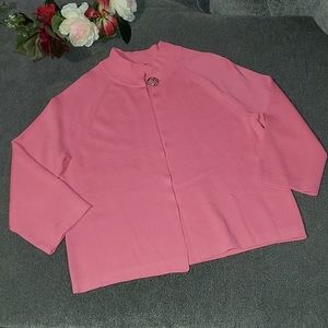 Willi Smith Pink Cardigan